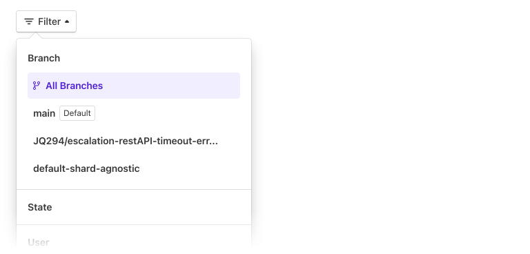 Build Filtering